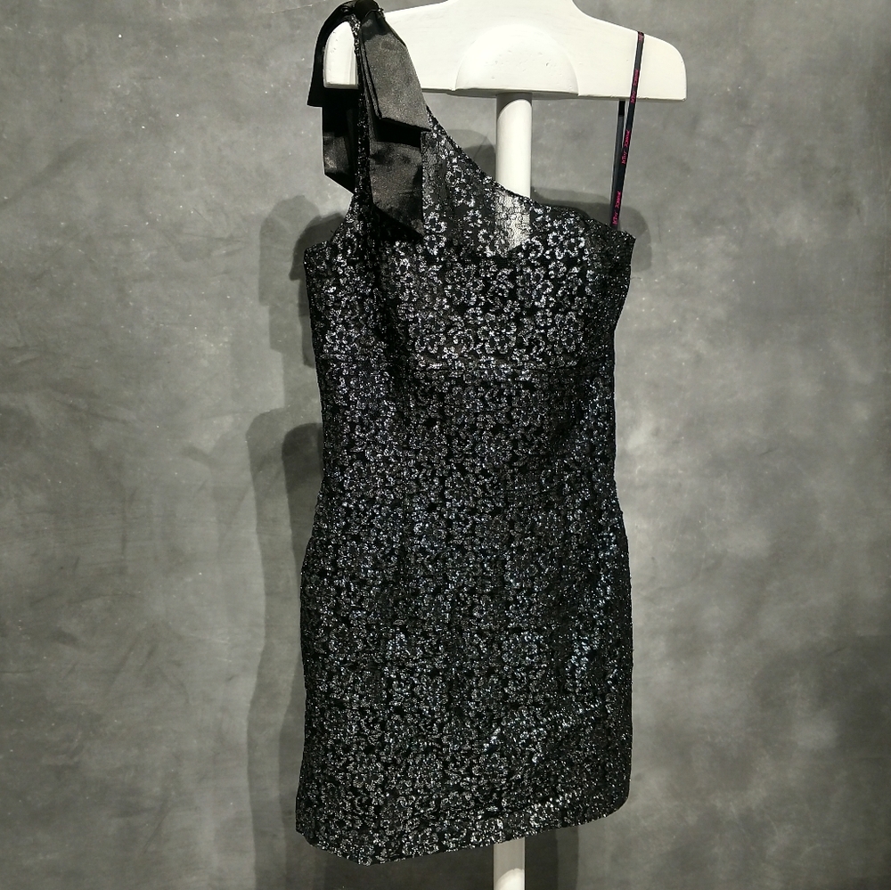 3/$15 Betsey Johnson One Shoulder Cocktail Dress